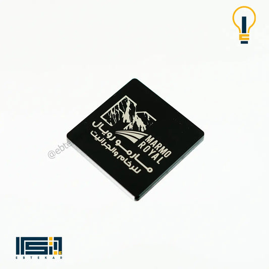 كوستر اكريليك اسود