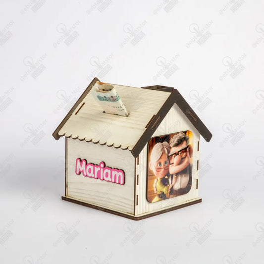 حصالة بيت خشب كود 2