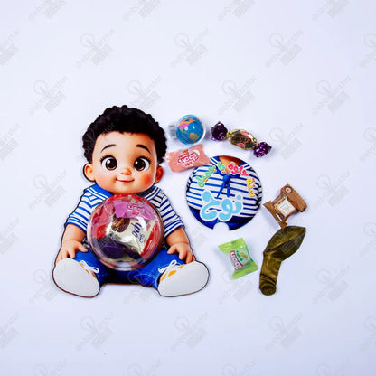 توزيعات عيد ميلاد بالحلويات