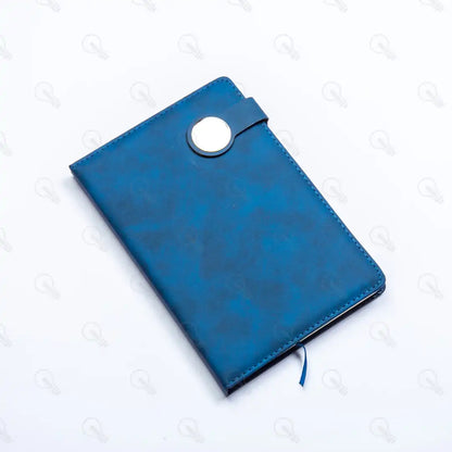 بوكس هارد كوفر ونوت بوك جلد وقلم وميدالية جلد وكراتة معدن