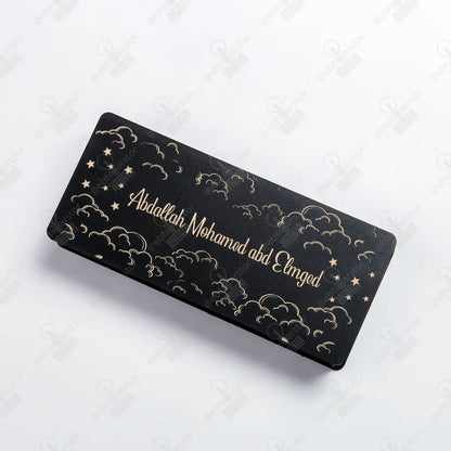 بوكس قلم معدن ونيم تاج (كود 2)