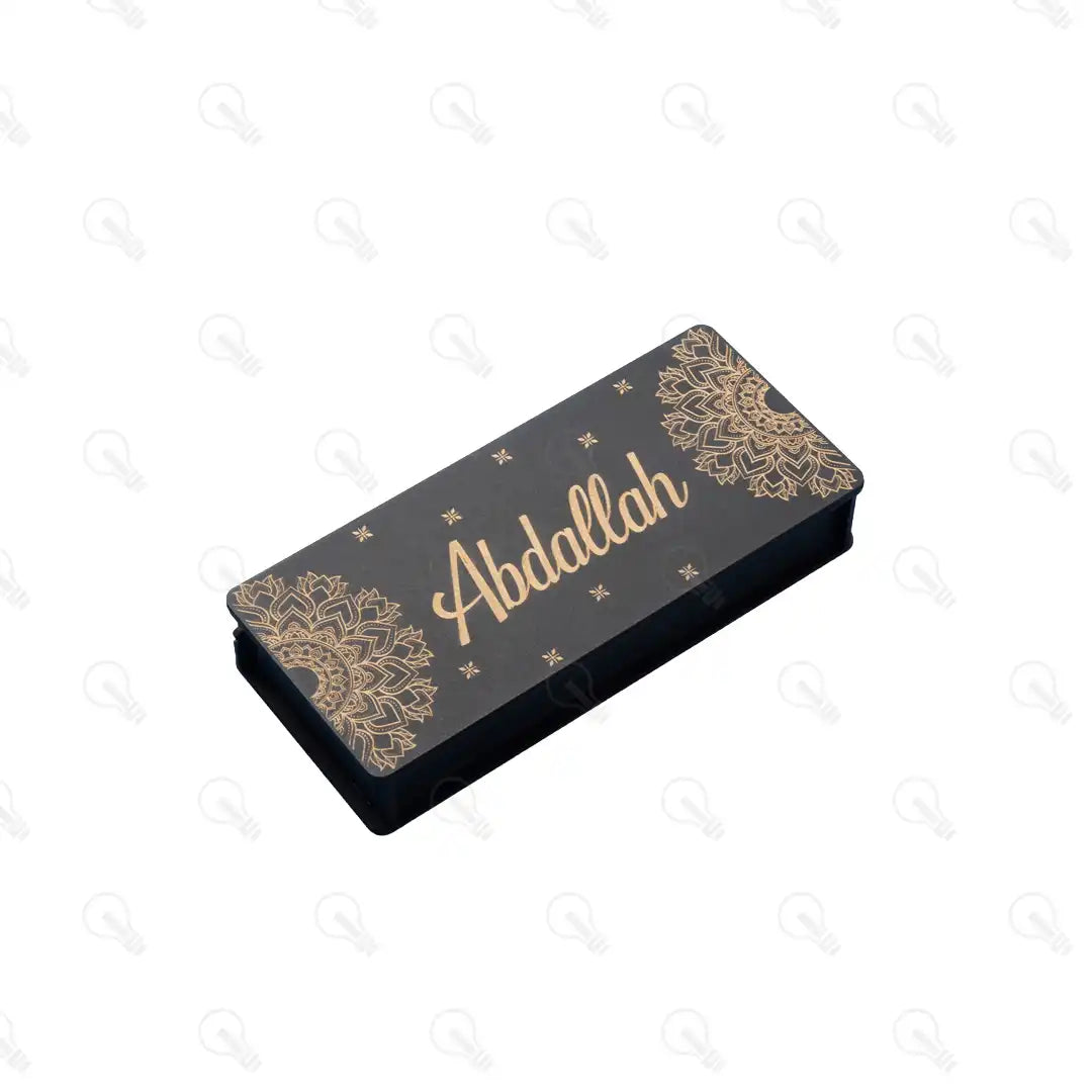 بوكس قلم معدن ونيم تاج (كود 1)