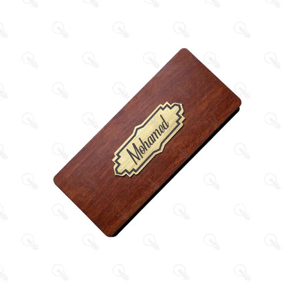 بوكس قلم معدن ونيم تاج (كود 1)