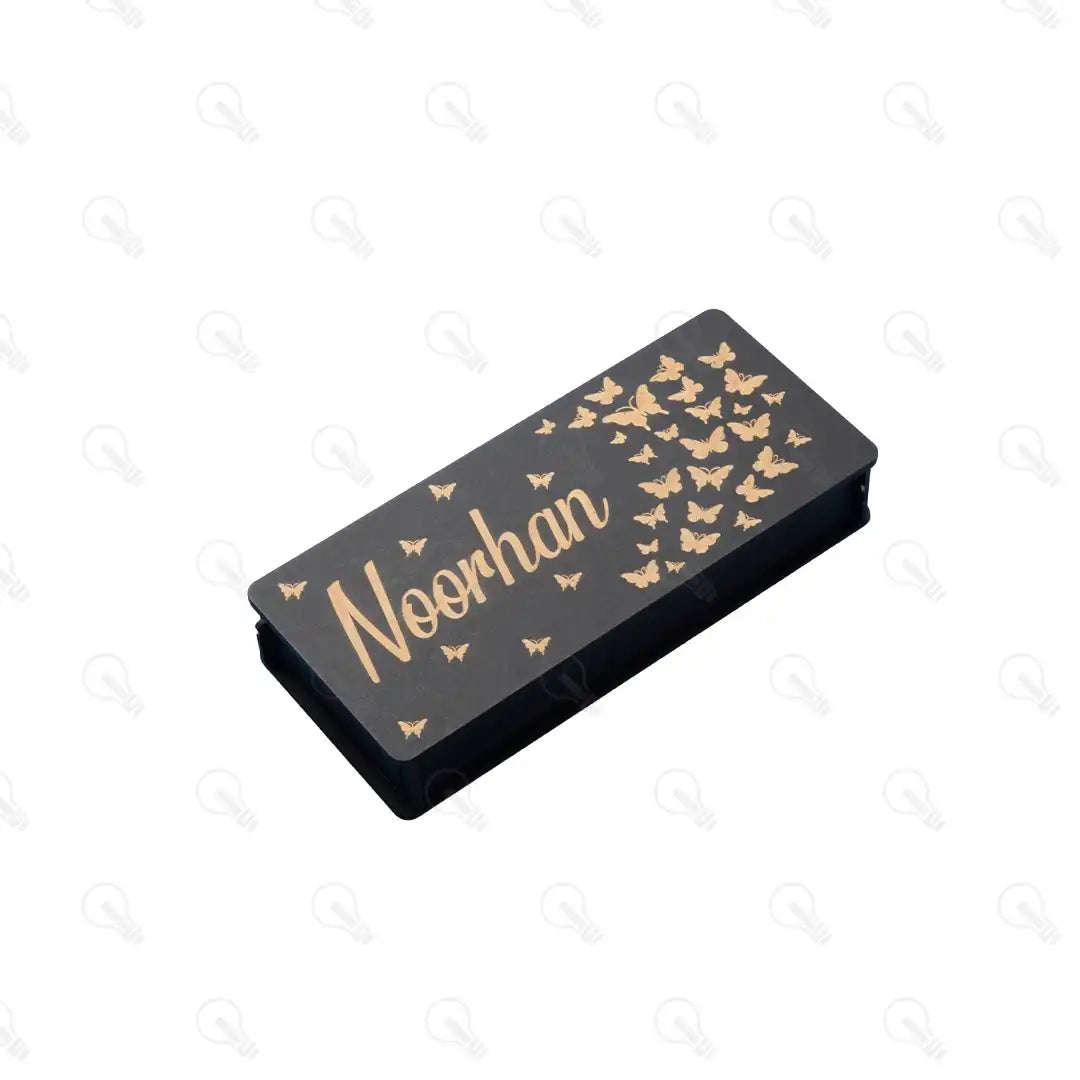 بوكس قلم معدن ونيم تاج (كود 1)