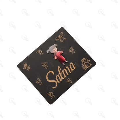 بوكس قلم معدن و ستاند موبايل (ديزاين شركة المرعبين)