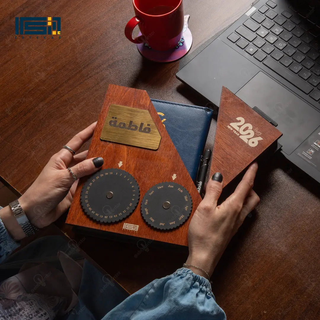 بوكس كلندر 2026 أجندة جلد وقلم