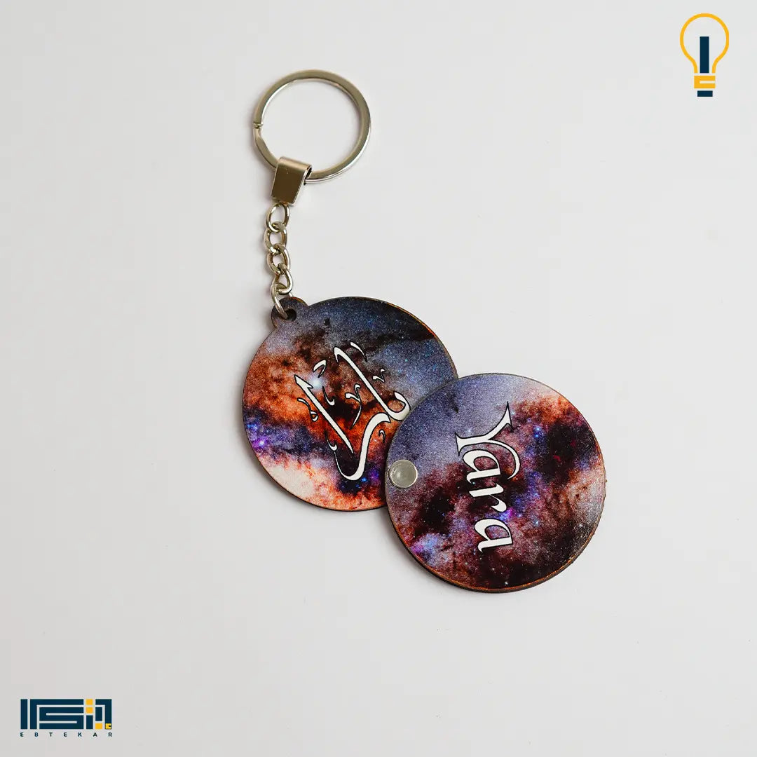 ميدالية خشب طبقتين (كود 17)