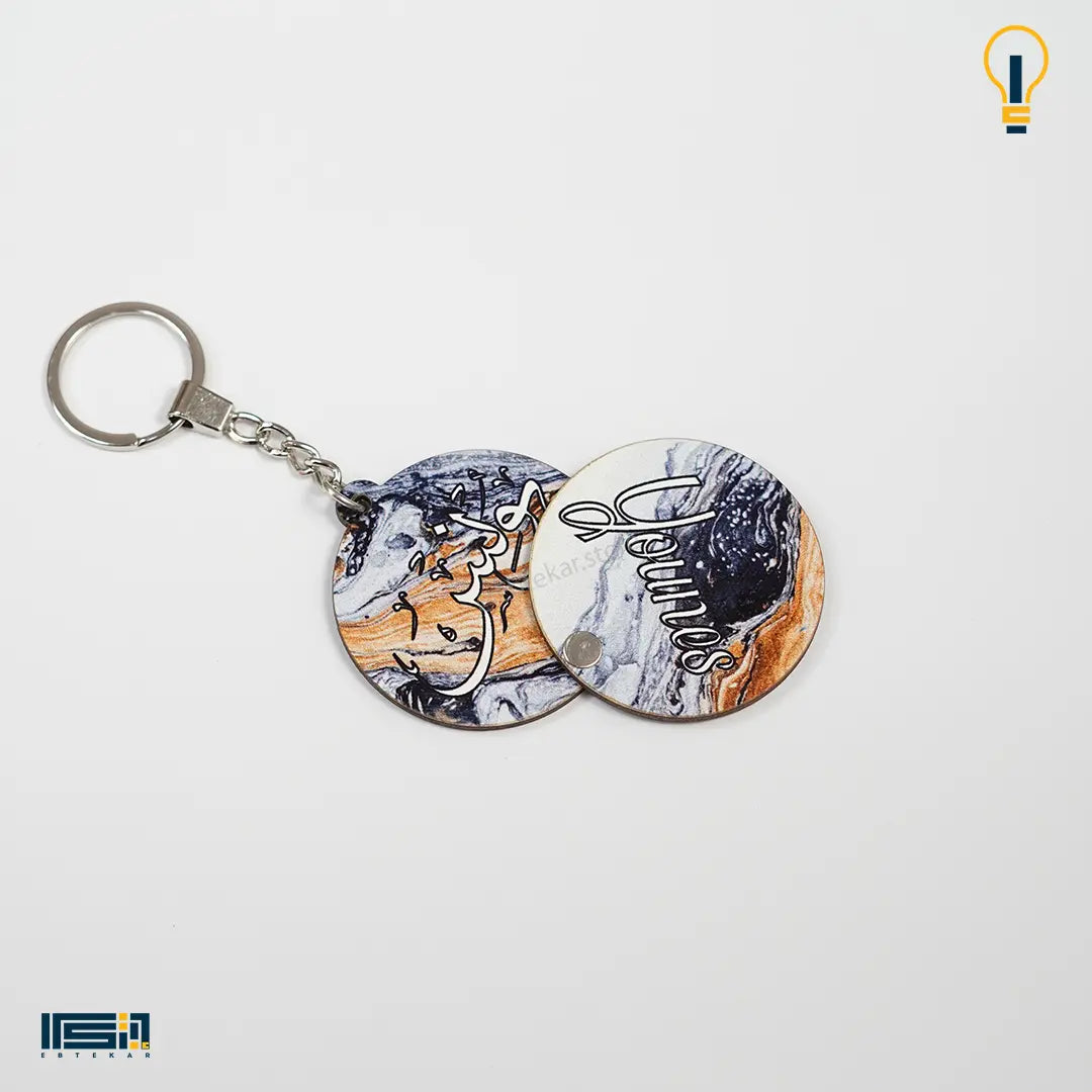 ميدالية خشب طبقتين (كود 28)