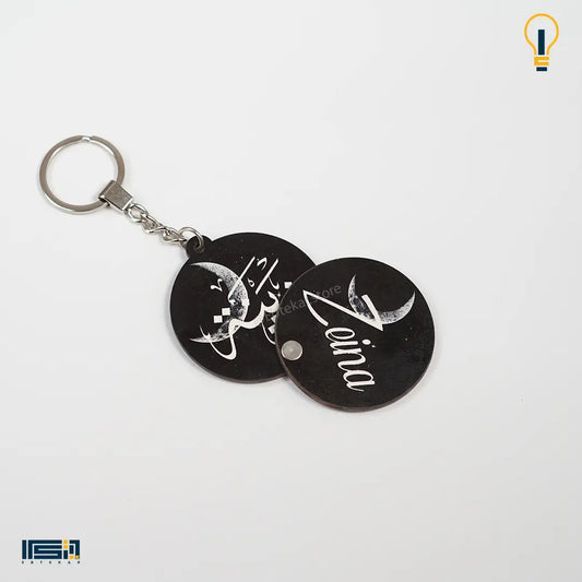 ميدالية خشب طبقتين (كود 38)