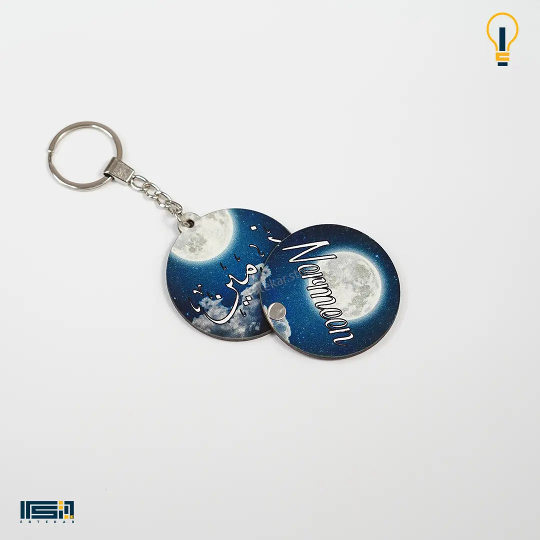 ميدالية خشب طبقتين (كود 39)