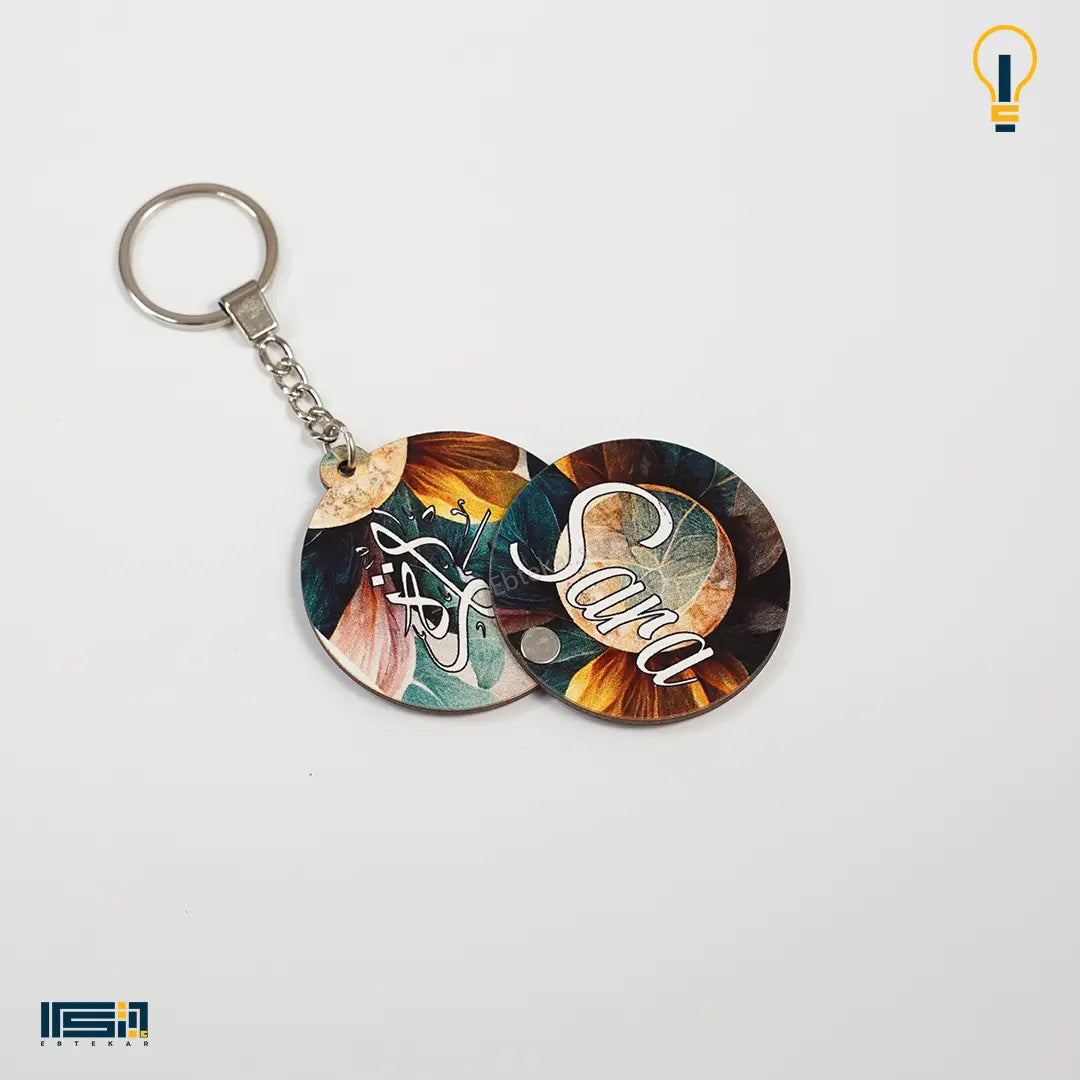 ميدالية خشب طبقتين (كود 40)