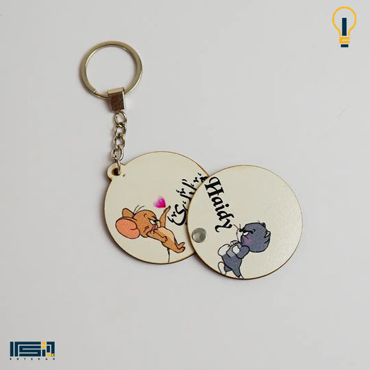 ميدالية خشب طبقتين (كود 5)